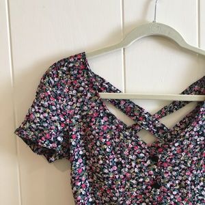 Fun UO Floral Romper